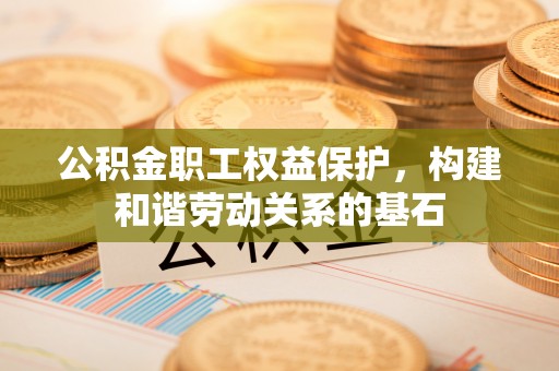 桐庐公积金职工权益保护，构建和谐劳动关系的基石