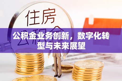 桐庐公积金业务创新，数字化转型与未来展望